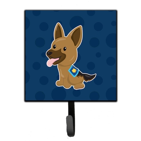Carolines Treasures Police German Shepherd Leash or Key Holder BB7010SH4